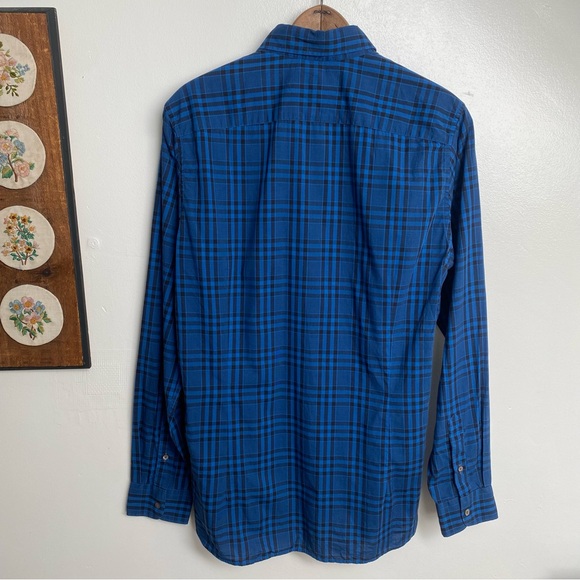 Ted Baker London Plaid Button Down Shirt Size 3 - Picture 7 of 9